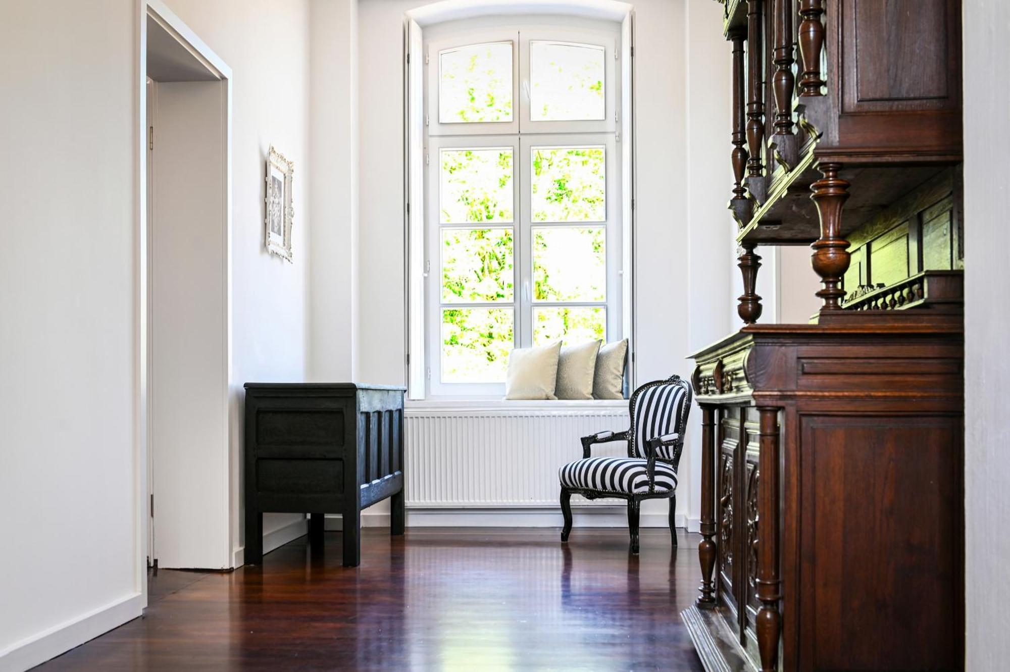 Insel-Apartment Im Herrenhaus Rheinblick 克桑滕 外观 照片